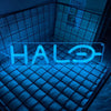 Blue Halo Gaming Neon Sign