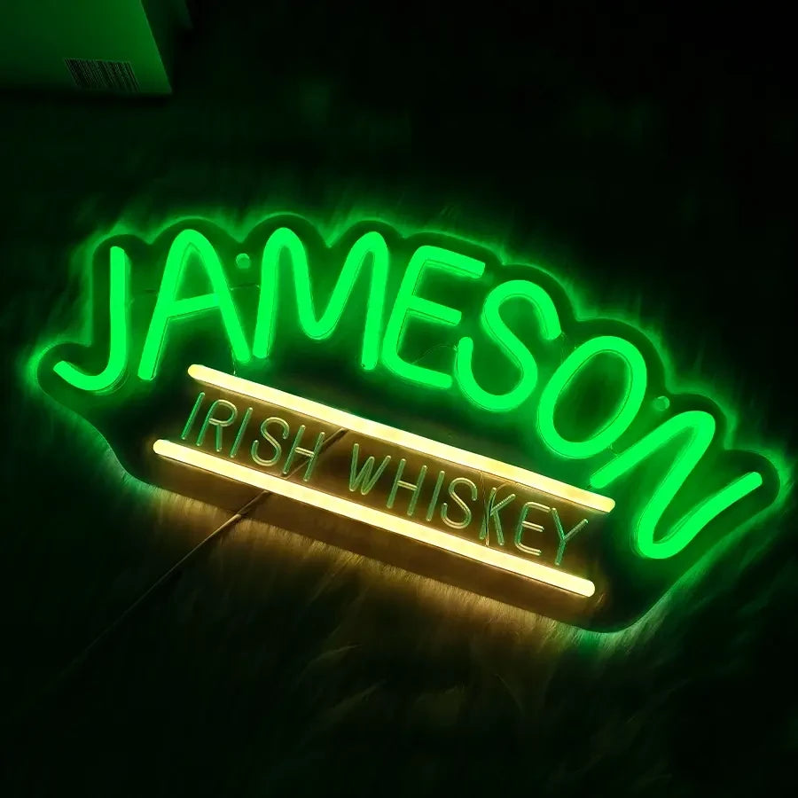 Jameson Irish Whiskey Neon Sign