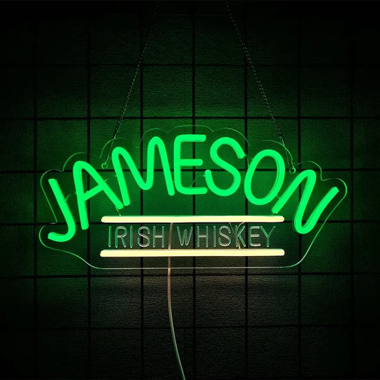 Jameson Irish Whiskey Neon Sign