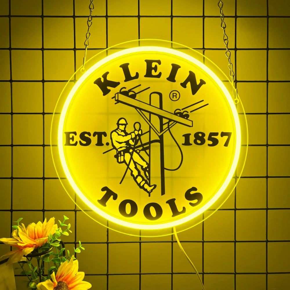 Klein Vintage Tools LED Neon Sign