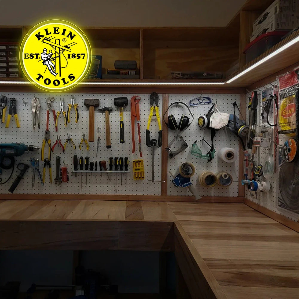 Klein Vintage Tools LED Neon Sign