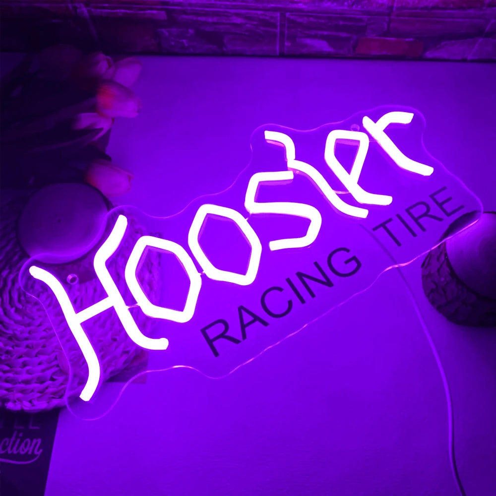Hoosier Racing Tire Neon Sign