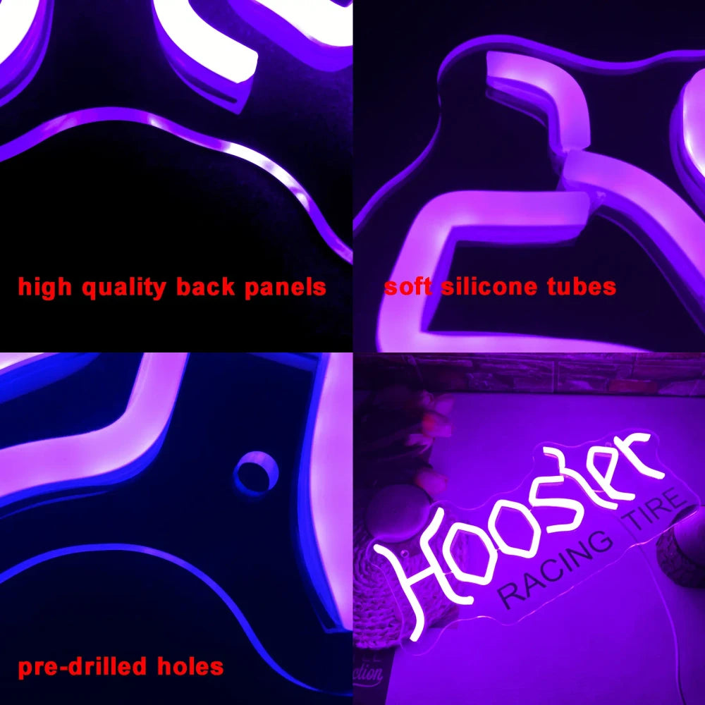 Hoosier Racing Tire Neon Sign