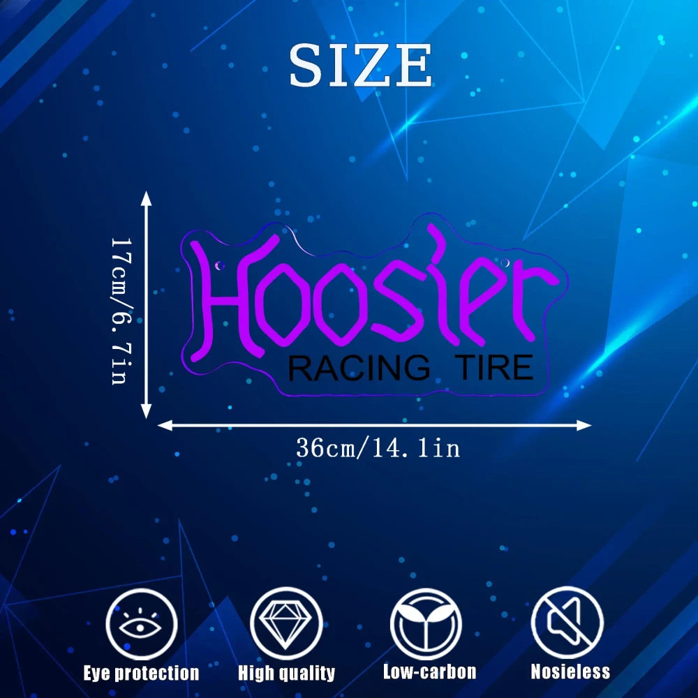 Hoosier Racing Tire Neon Sign