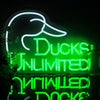 Ducks Unlimited LED Neon Logo Light