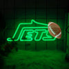 Green Jets Football Neon Sign
