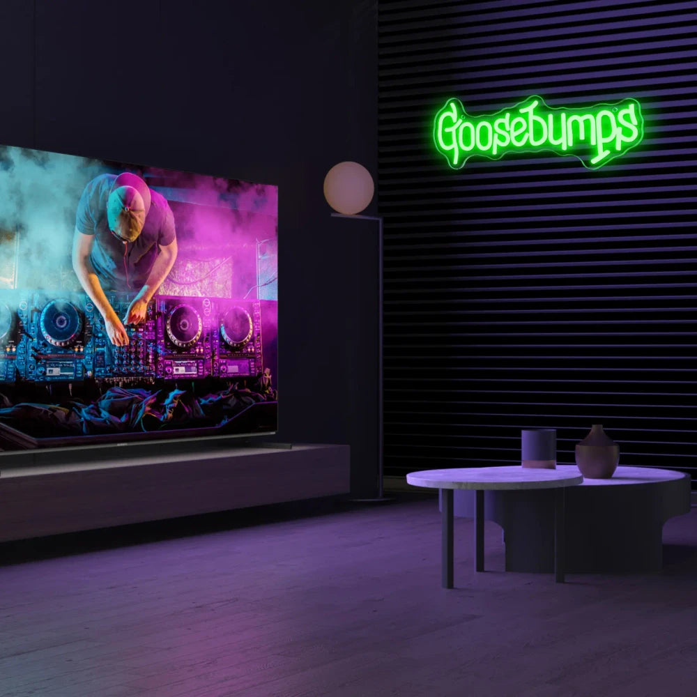 Goosebumps LED Neon Wall Art