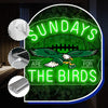 Sundays Are For The Birds Eagles Football LED Neon Light Sign