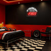 Ricky Bobby "If You're Not First, You're Last" Racing Neon Sign