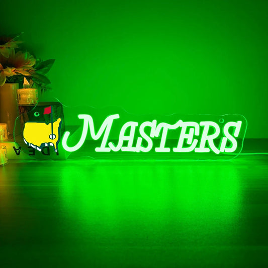 Masters Golf Neon Sign