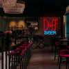 Duff Beer The Simpsons Neon Sign