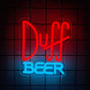 Duff Beer The Simpsons Neon Sign