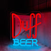 Duff Beer The Simpsons Neon Sign