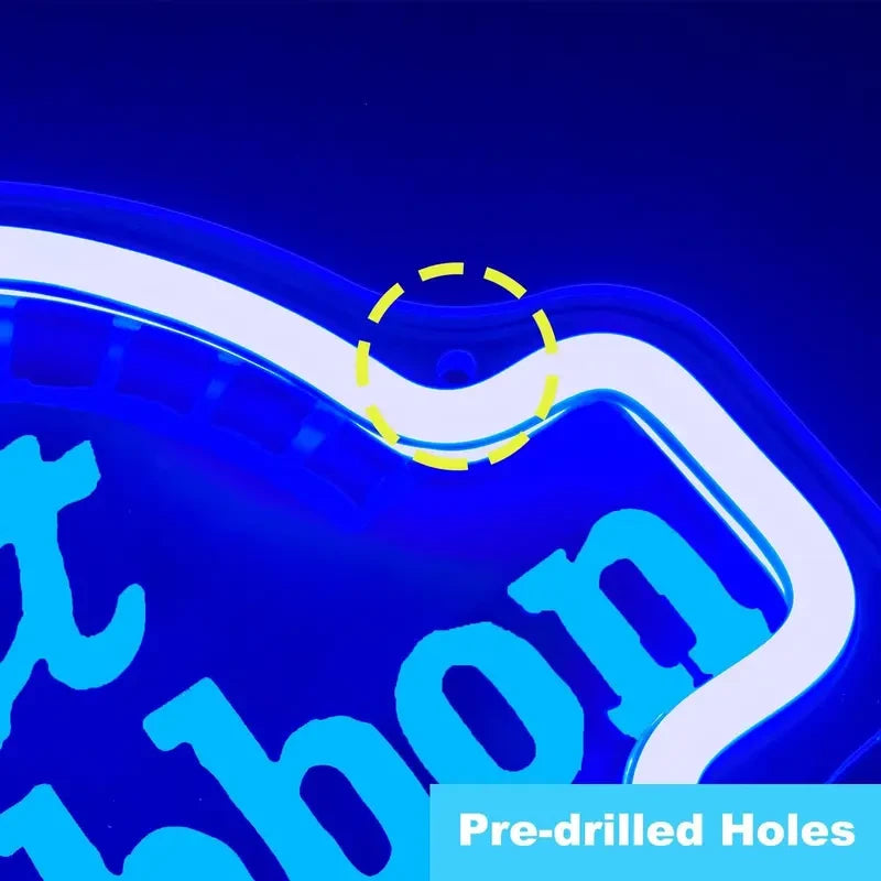 Pabst Blue Ribbon Beer LED Neon Sign