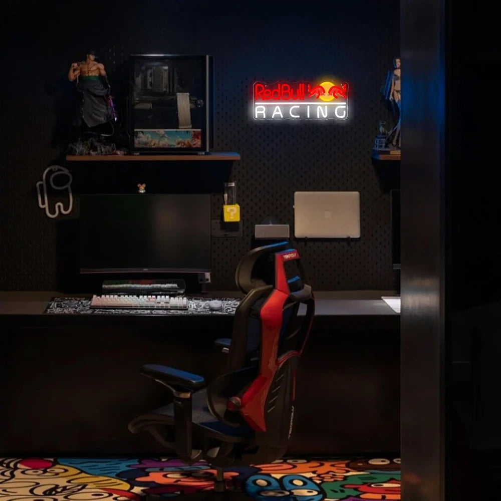 Red Bull Racing Neon Light Sign