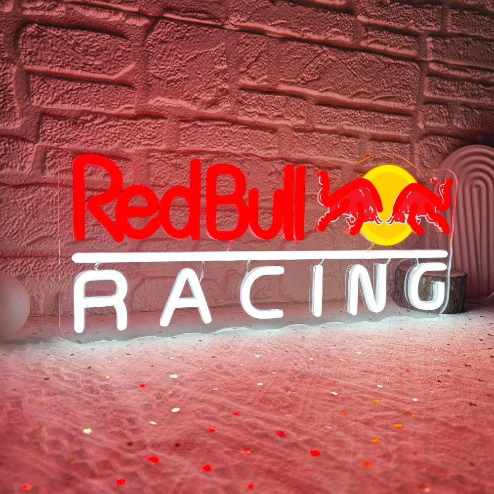 Red Bull Racing Neon Light Sign