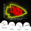 Kansas CIty Chiefs Football Neon Sign