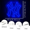 New York Yankees Baseball Team Logo Neon Sign