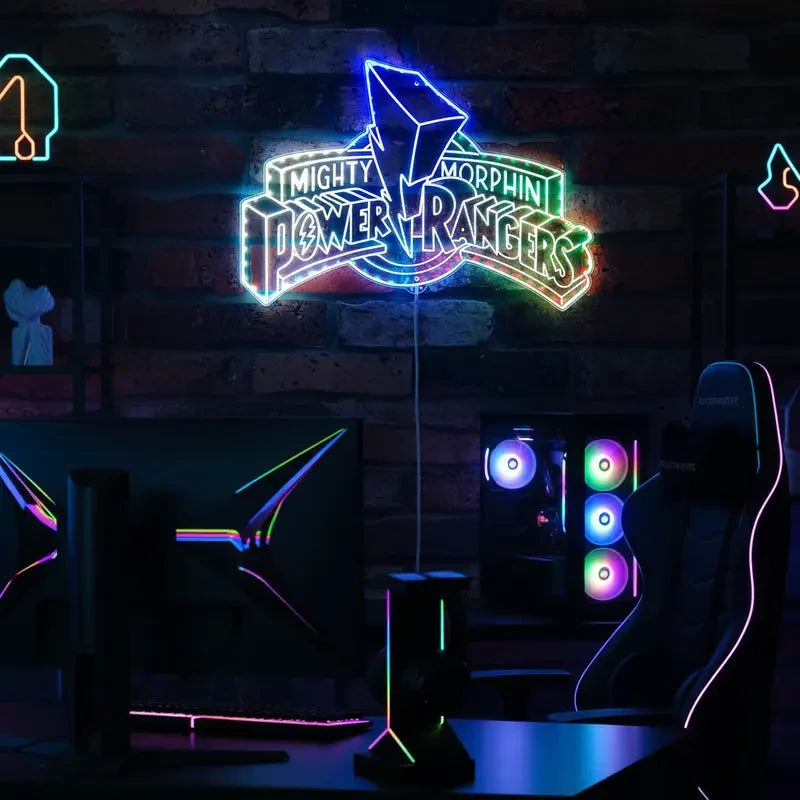 Rangers Neon RGB Edge Lit LED Sign