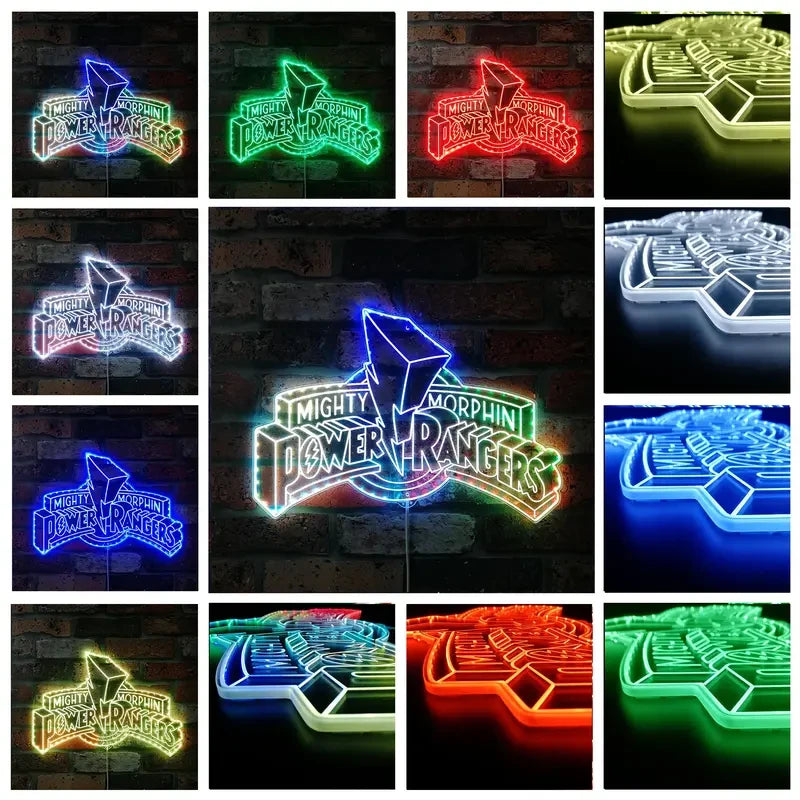 Rangers Neon RGB Edge Lit LED Sign