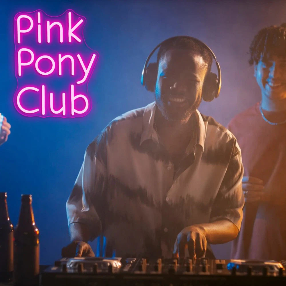 Pink Pony Club Neon Sign
