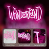 Pink Alice in Wonderland LED Neon Sign