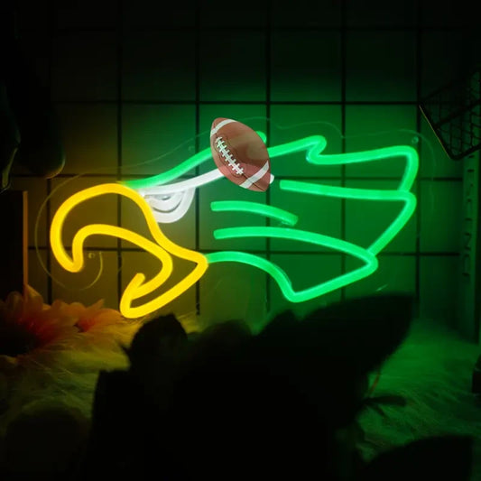 Seattle Seahawks Football Neon Sign