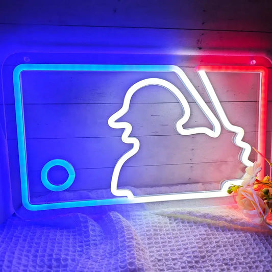 MLB Baseball Neon Light