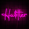 Hustler Pink Dollar Sign LED Neon Sign