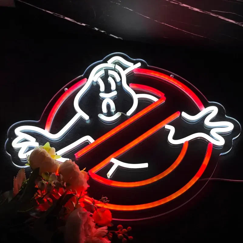 Ghost Busters Neon Light