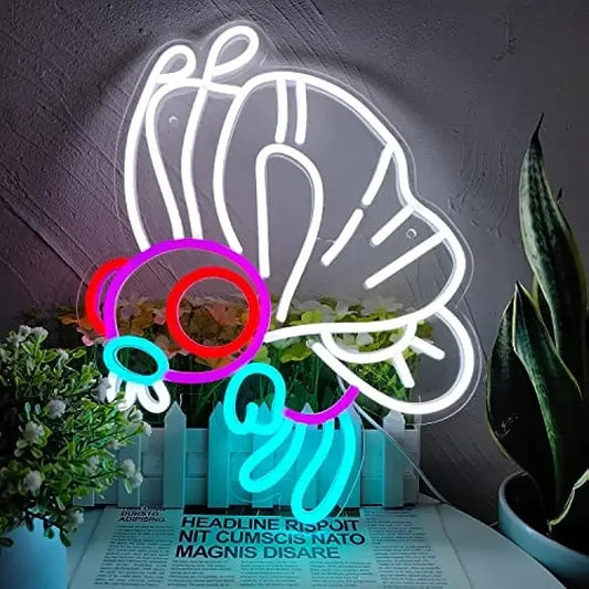 Butterfree Pokemon Neon Light Sign