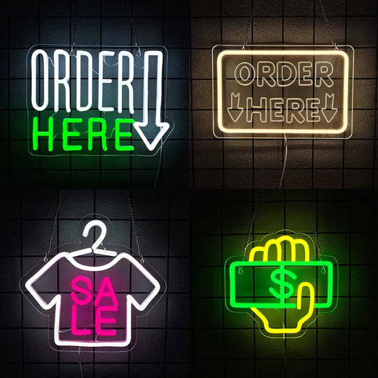 Various Business Store LED Neon Sign