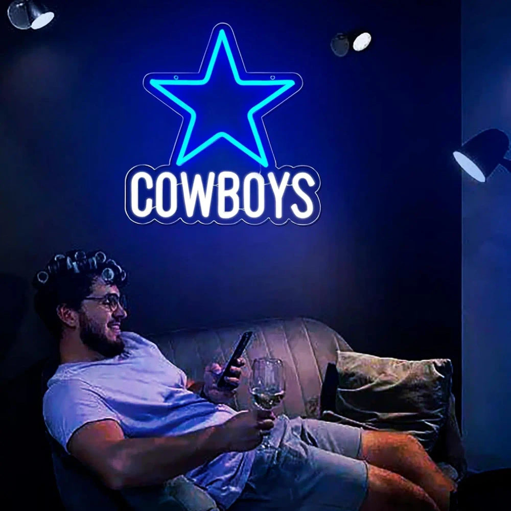 Dallas Cowboys LED Neon Sign