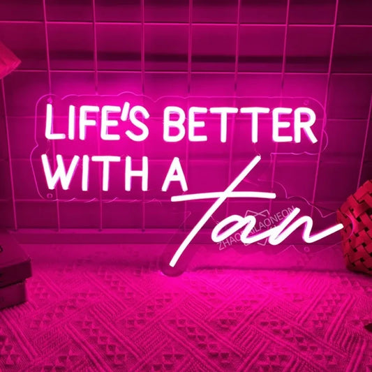 Tanning Salon Neon Sign