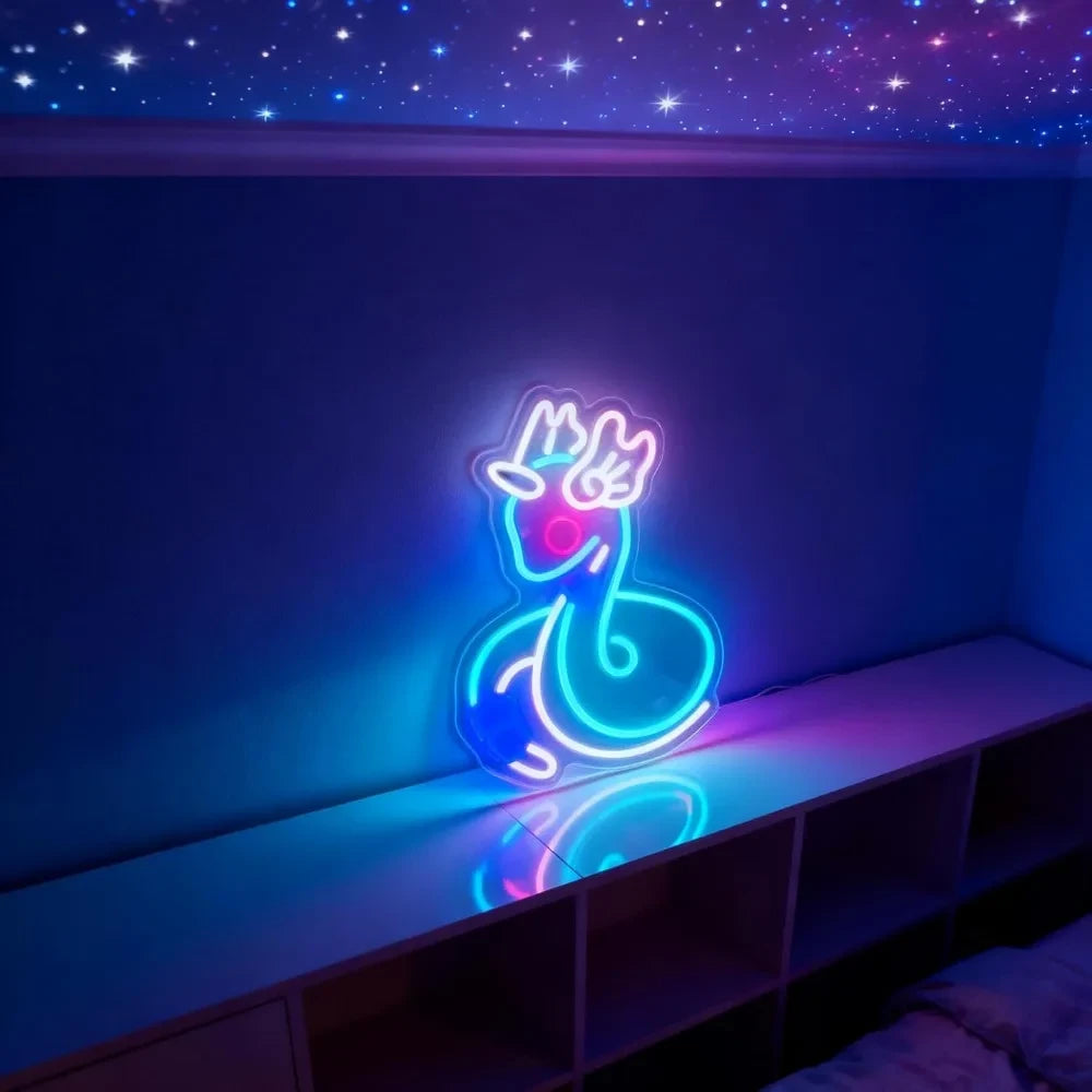 Dragonair Pokemon LED Neon Light
