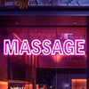 Massage LED Neon Sign