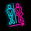 Business Restroom Bathroom LED Neon Sign
