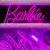 Pink Barbie LED Neon Sign