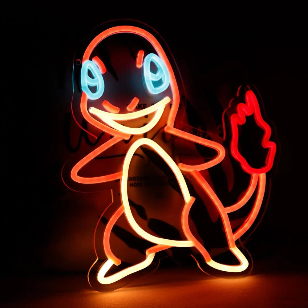 Charmander Pokemon LED Neon Sign