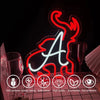 University of Alabama Bama Football Neon Sign