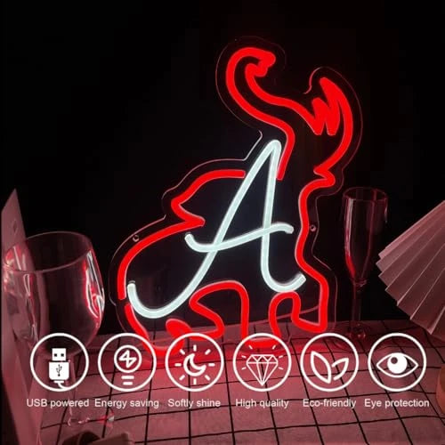 University of Alabama Bama Football Neon Sign