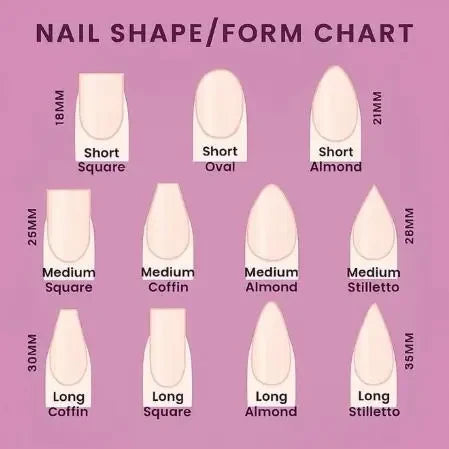 Shopkins Handmade Press On Nails
