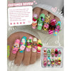 Shopkins Handmade Press On Nails
