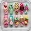 Shopkins Handmade Press On Nails