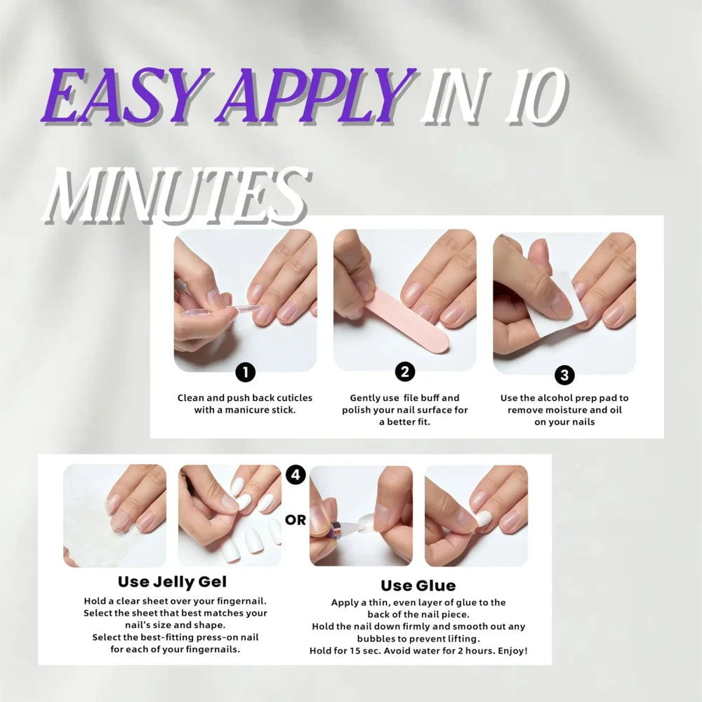Taco Bell (Style 2) Handmade Press On Nails