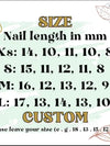 Coraline Handmade Press On Nails