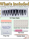 Coraline Handmade Press On Nails