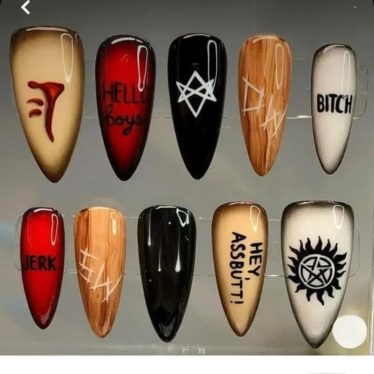 Supernatural Handmade Press On Nails