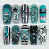 Hatsune Miku Handmade Press On Nails