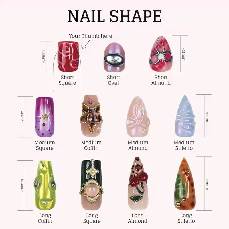 BIGBANG Kpop Music Handmade Press On Nails